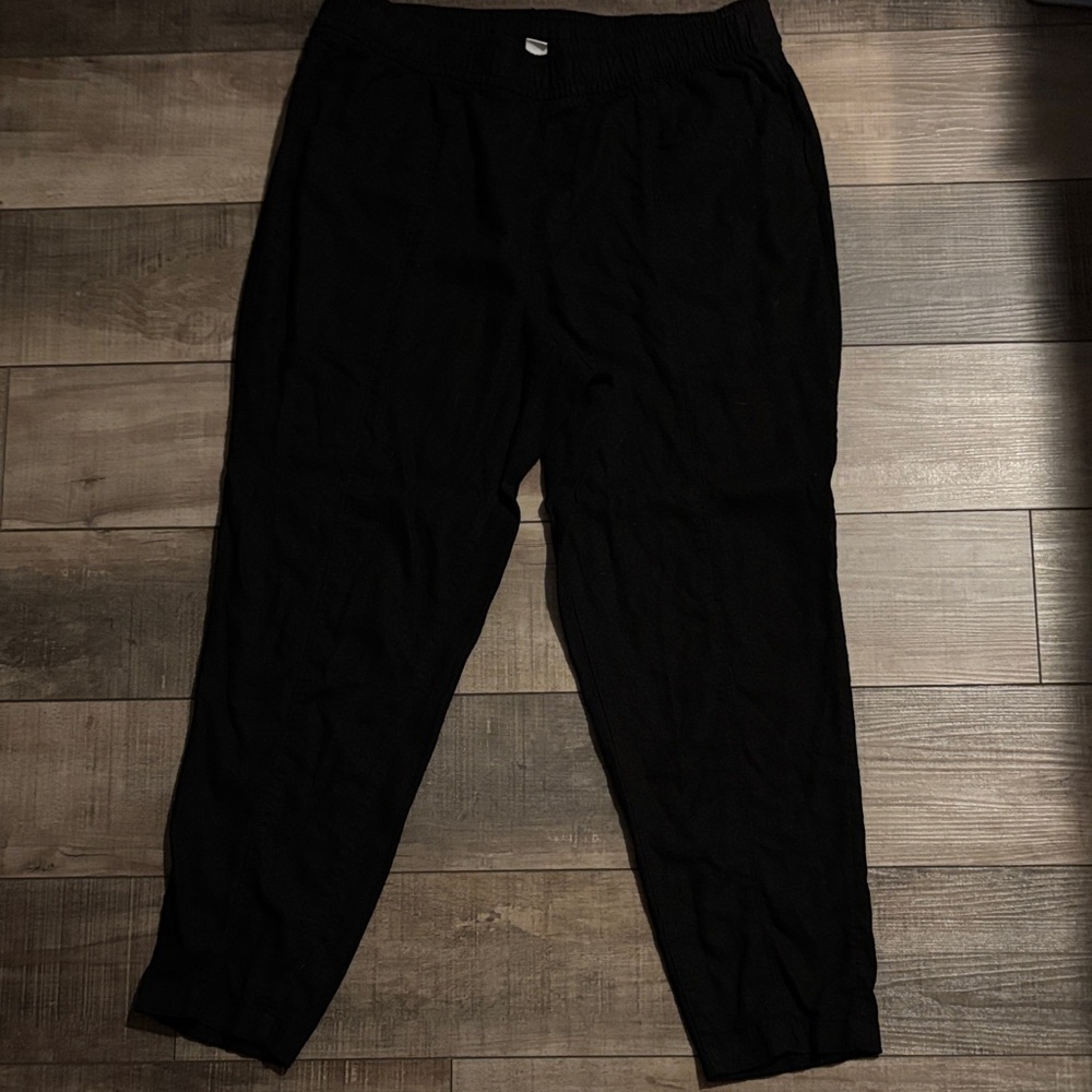 Old Navy Women’s Black Linen Pants